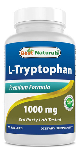 Best Naturals L-triptofano 1000 Mg 60 Comprimidos