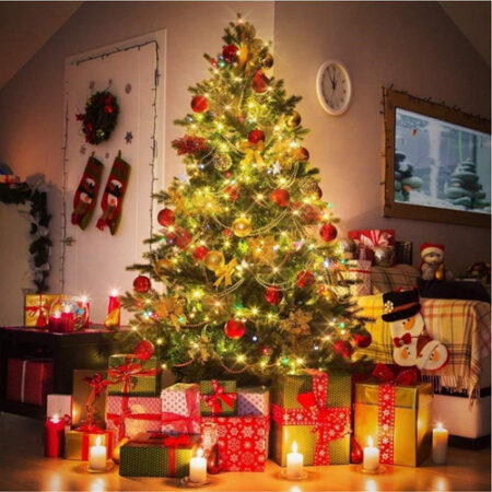 Luzes De Fadas Alimentadas Por Energia Solar De Natal De 40m — foto 7