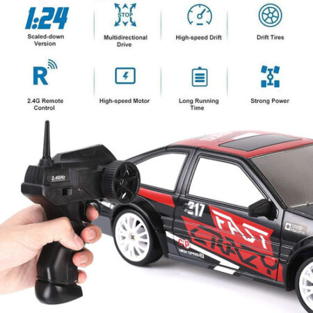 Brinquedo Drift Rc Car 4wd Drift Car Com Controle Remoto Dri - Imagem 40