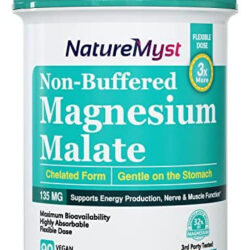 Malato De Magnésio Naturemyst, Forma Quelatada, Absorvível,