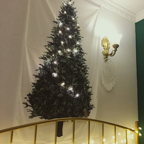H Tapeçaria De Árvore De Natal 3d Portátil - Imagem 8