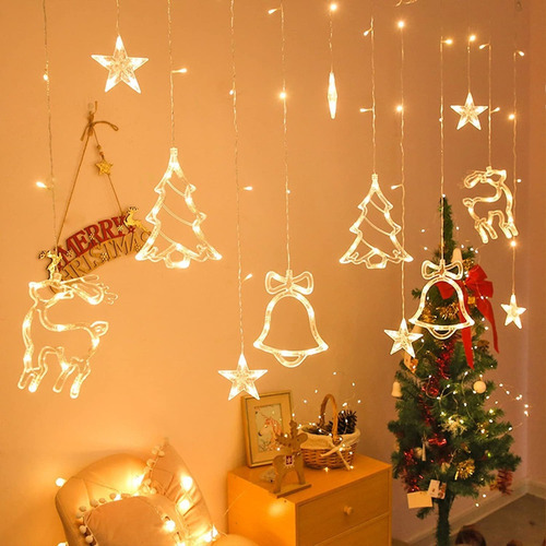 Luzes De Janela, Decorações, Alce Iluminado De Natal - Imagem 2