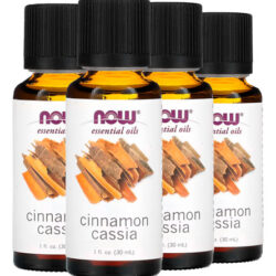 Óleo Canela E Cássia Now Foods 30 Ml Puro Importado 4un