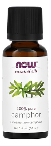 Óleo De Cânfora Now Foods 30 Ml Puro Importado 5un