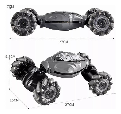 Sensor De Gesto Rc Car Toy De 2,4 Ghz Com Luzes/música 8 Em - Imagem 19