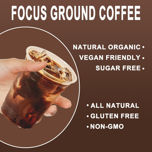 Café Com Cogumelos - Mistura Adaptogênica De 5 Cogumelos - C - Imagem 6