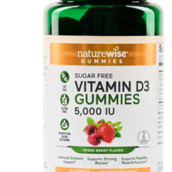 Gomas De Vitamina Diu Naturewise - Sabor De Frutas Vermelhas