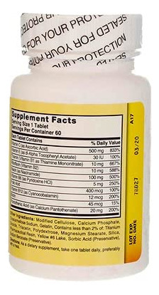 Suplemento Nutricional Nature"s Blend Stress Formula 60 Comp - Imagem 7