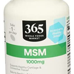 365 Da Whole Foods Market, Msm 1000mg, 90 Comprimidos