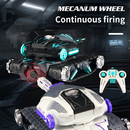 Carro De Brinquedo Tanque De Controle Remoto Para Crianças - Imagem 5