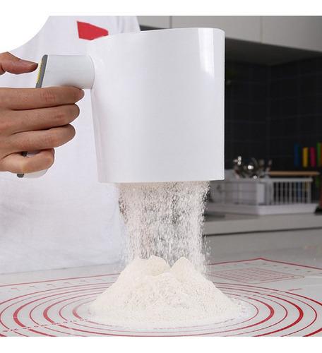 Peneira Elétrica Portátil Para Farinha, Açúcar De Confeiteir - Imagem 3