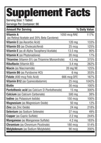 Bronson One Daily Womens 50+ Multivitamínico Multimineral C - Imagem 8