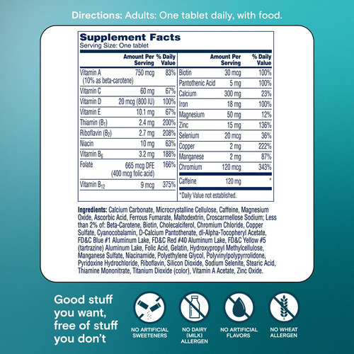 One A Day Womens Active Metabolism Daily Essential, Multivit - Imagem 6