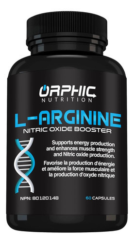 Orphic Nutrition L Suplemento De Arginina Para Homens 1000mg