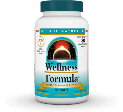 Source Naturals Wellness Formula Vitamins - Suplemento De S