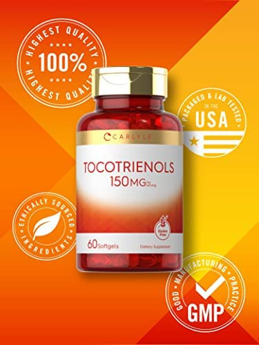 Carlyle Tocotrienóis | Suplemento 150mg | 60 Cápsulas | Comp - Imagem 5