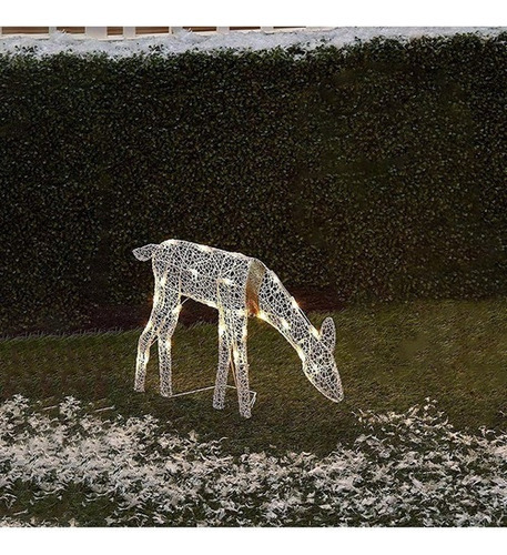 * Decoração De Natal Art Elk Veado Decoração Jardim - Imagem 8