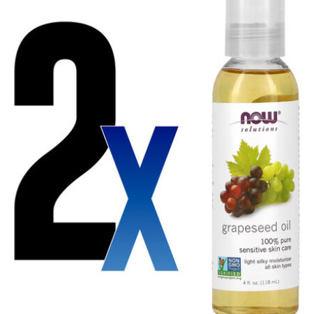 Óleo De Semente De Uva 118ml Now Foods Grapeseed Oil 2un - Imagem 2