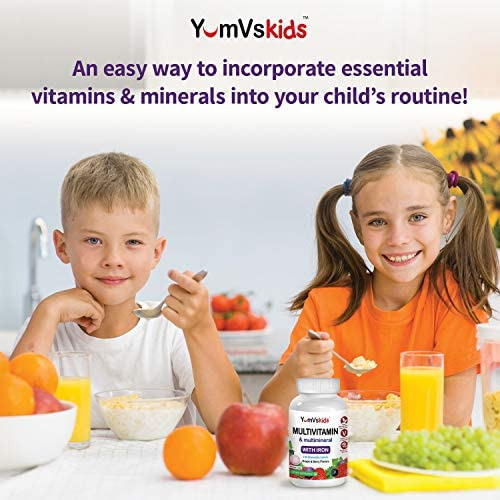 Multivitamínico E Multimineral Com Ferro Mastigável Para Cr - Imagem 3