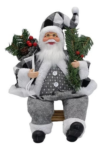 Figura De Papai Noel Com Bolsa De Presente E Presentes Para — foto 8 Figura De Papai Noel Com Bolsa De Presente E Presentes Para - Imagem 8