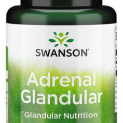 Swanson Adrenal Glandular 350 Mg 60 Cápsulas