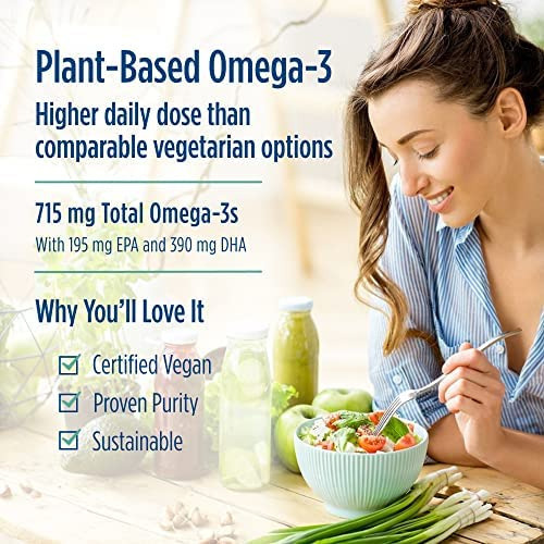 Nordic Naturals Algae Omega - 60 Cápsulas Moles - 715 Mg Om - Imagem 6