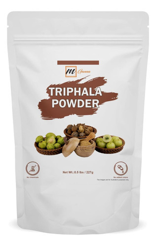 Pó Triphala 100% Natural Mganna Para Pele Brilhante E Cuidad