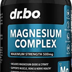 Cápsulas De Suplemento De Complexo De Magnésio 500mg - Supo