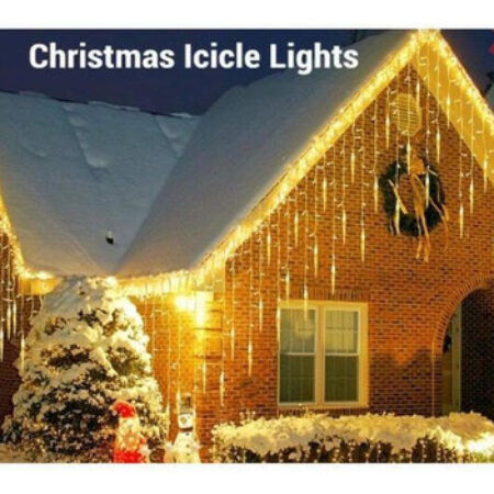 Lâmpada De Cortina Decorativa De Natal 3.5m — foto 5 Lâmpada De Cortina Decorativa De Natal 3.5m — foto 5