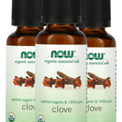Óleo De Cravo Now Foods 30 Ml Orgânico Importado 3un