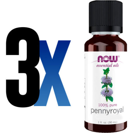 Óleo De Poejo Now Foods Pennyroyal 30ml Importado 3un - Imagem 2