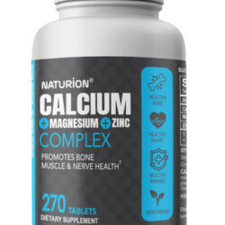 Complexo Naturion Cálcio + Magnésio + Zinco - Promove Suplem