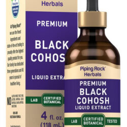 Extrato Líquido De Raiz De Cohosh Black Piping Rock | 4 Fl O