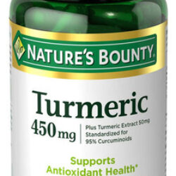 Suplemento Nature&quots Bounty Curcuma Curcumina 60 Cápsulas