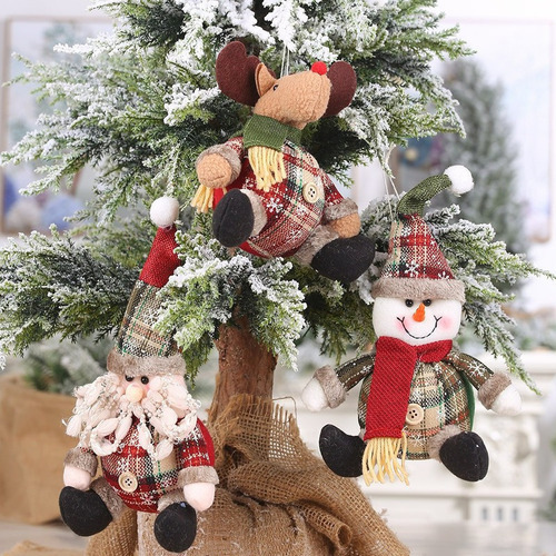 / Kit Trio: Boneco De Neve, Papai Noel, Renas, Natal, 24 - Imagem 3