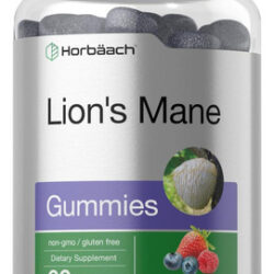 Suplemento Horbäach Lions Juba | 60 Gomas Veganas Para Adult