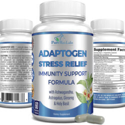 Fórmula De Suporte Imunológico Adaptogen Stress Relief, 60