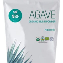 Pó De Inulina De Agave Orgânico Nbf (16 Onças) - 100% Puro,