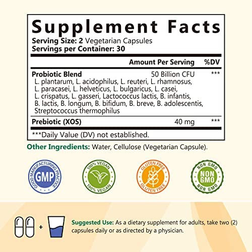 Naturemyst Probióticos 50 Bilhões Por Porção, 18 Cepas Prob - Imagem 2