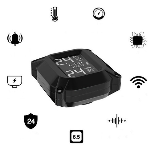 H Monitor De Pressão De Pneu Detector Tpms - Imagem 5