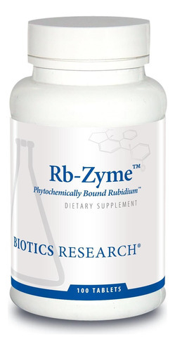 Biotics Research Rb Zyme Whole Food Rubidium Source, Ultra T
