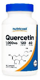 Suplemento Nutricost Quercetina 1000mg 120 Cápsulas - Imagem 2