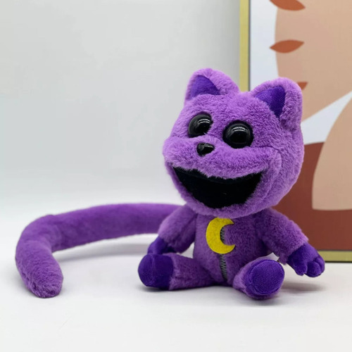 Boneca Pelúcia Poppy Playtime Smiling Critters Catnap - Imagem 6