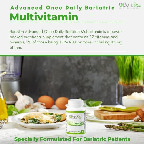 Bari Slim Advanced Uma Vez Ao Dia Cápsula Multivitamínica Ba - Imagem 3