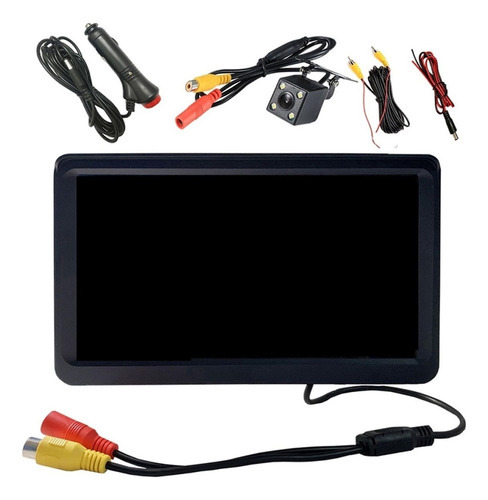 Monitor De Carro Com Visão Traseira De 7 Polegadas De - Imagem 2