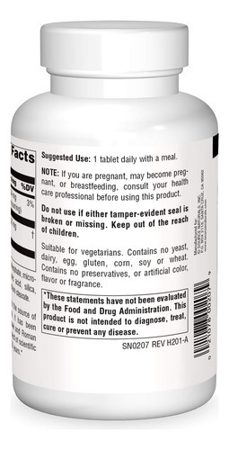 Source Naturals Suplemento Dietético Para Vassoura De Açougu