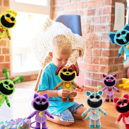 Novo Brinquedo De Pelúcia De Criaturas Sorridentes, Presente - Imagem 6