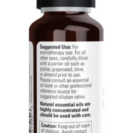 Óleo De Capim Limão 30ml Now Foods Lemongrass Oil Puro 5un - Imagem 4
