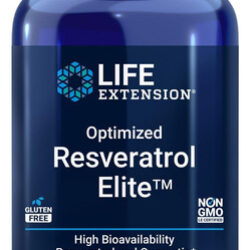Life Extension Resveratrol Elite Otimizado, 60 Cápsulas Vege