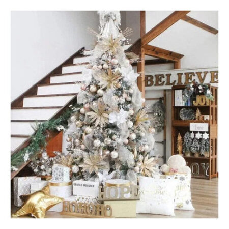 Conjunto De 100 Esferas De Decoração De Natal De Estilo Mist - Imagem 14